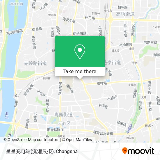 星星充电站(潇湘晨报) map
