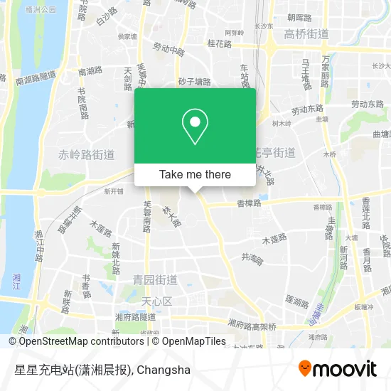星星充电站(潇湘晨报) map