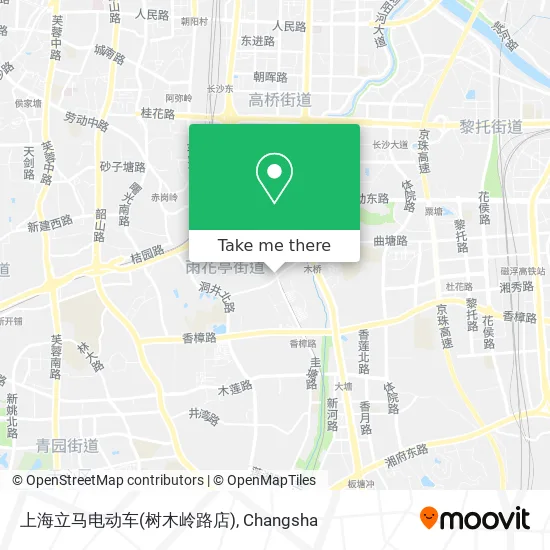 上海立马电动车(树木岭路店) map