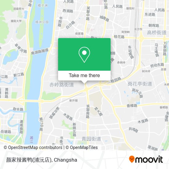 颜家辣酱鸭(浦沅店) map