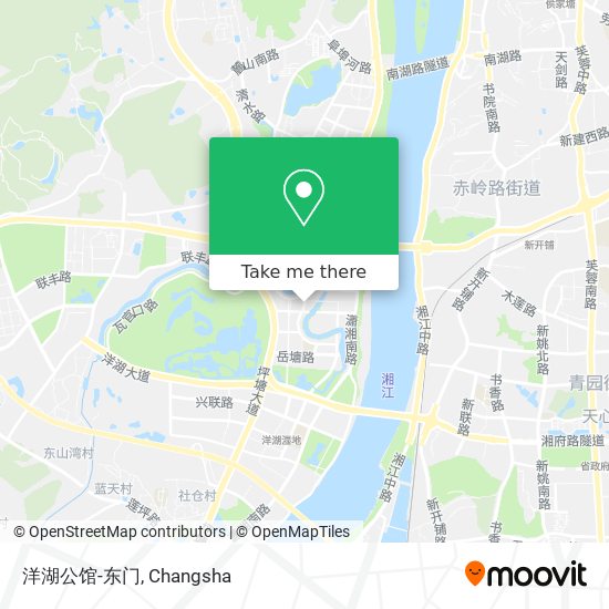 洋湖公馆-东门 map