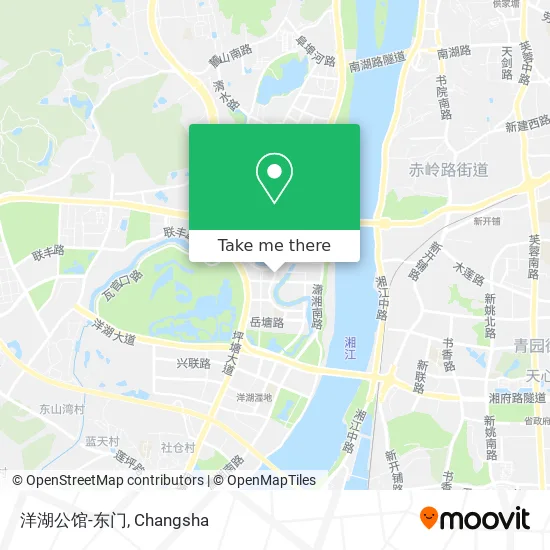 洋湖公馆-东门 map