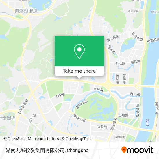 湖南九城投资集团有限公司 map