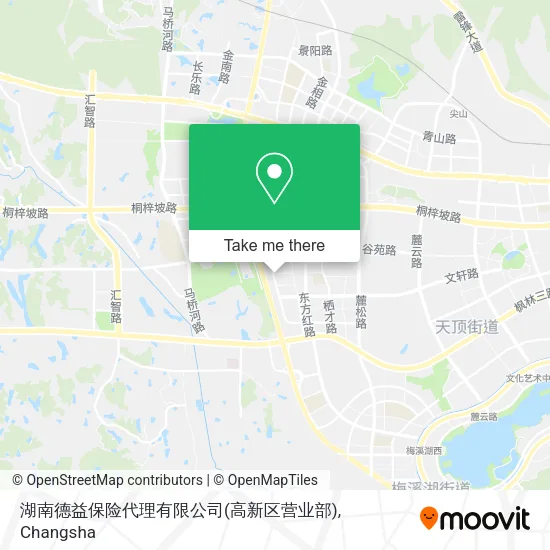 湖南德益保险代理有限公司(高新区营业部) map