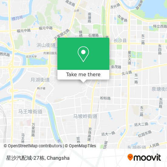 星沙汽配城-27栋 map