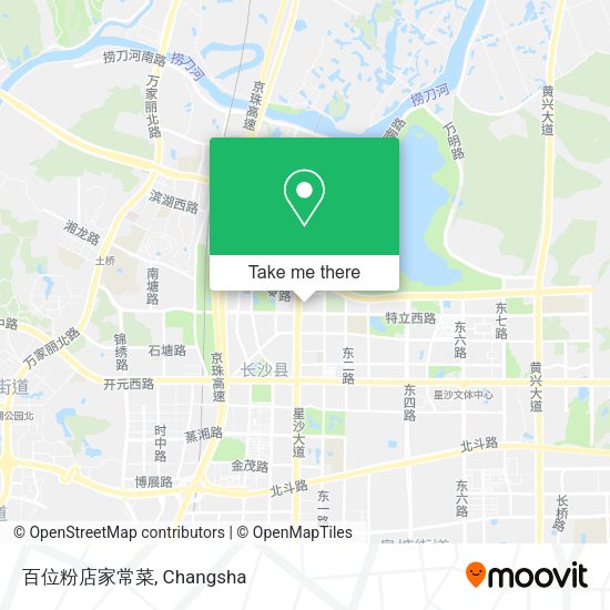 百位粉店家常菜 map