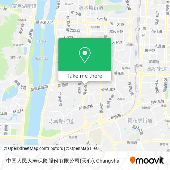 中国人民人寿保险股份有限公司(天心) map