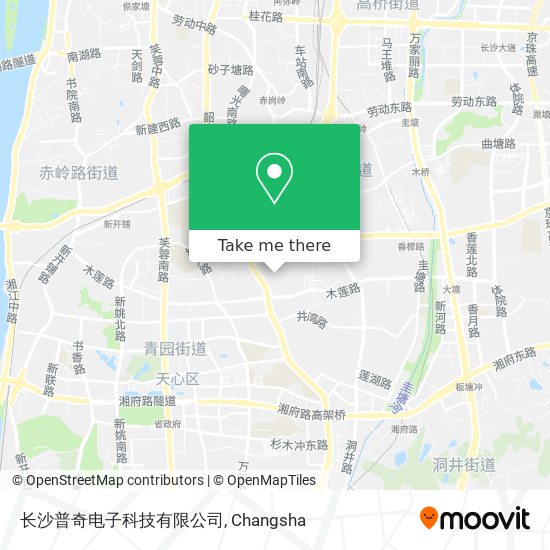 长沙普奇电子科技有限公司 map