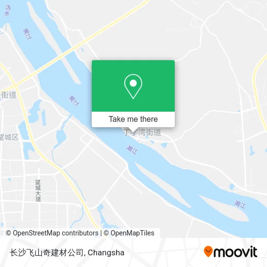长沙飞山奇建材公司 map