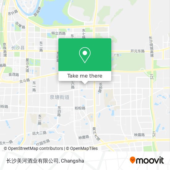 长沙美河酒业有限公司 map