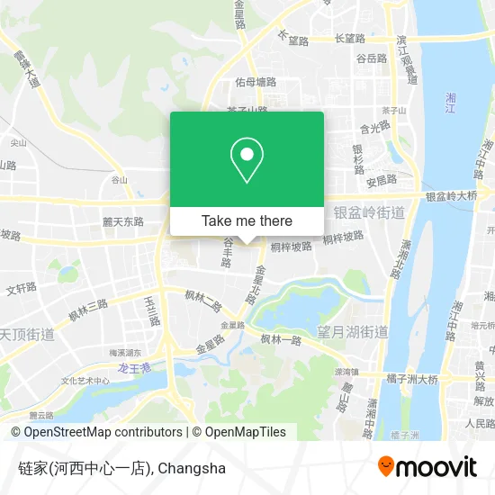 链家(河西中心一店) map