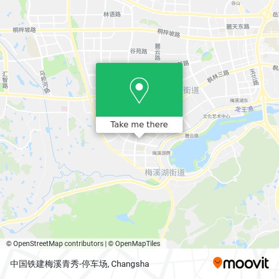 中国铁建梅溪青秀-停车场 map