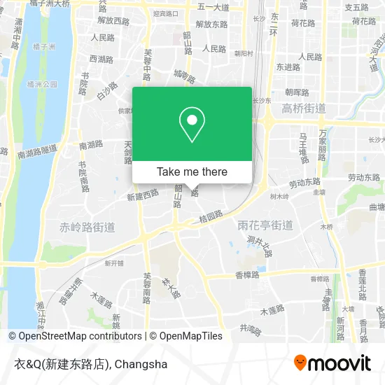 衣&Q(新建东路店) map