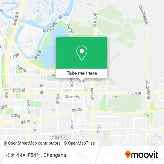 松雅小区-F54号 map