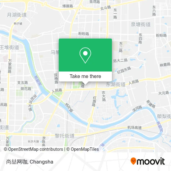 尚喆网咖 map