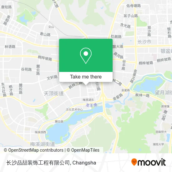 长沙品喆装饰工程有限公司 map