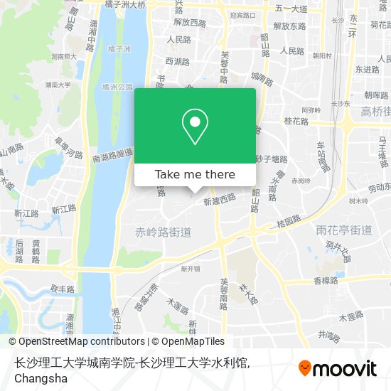 长沙理工大学城南学院-长沙理工大学水利馆 map