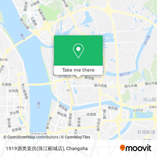 1919酒类直供(珠江郦城店) map