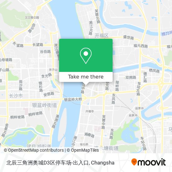 北辰三角洲奥城D3区停车场-出入口 map