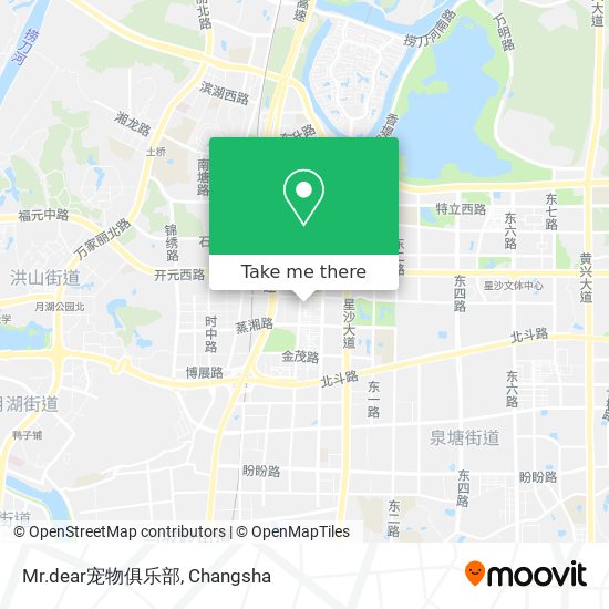 Mr.dear宠物俱乐部 map