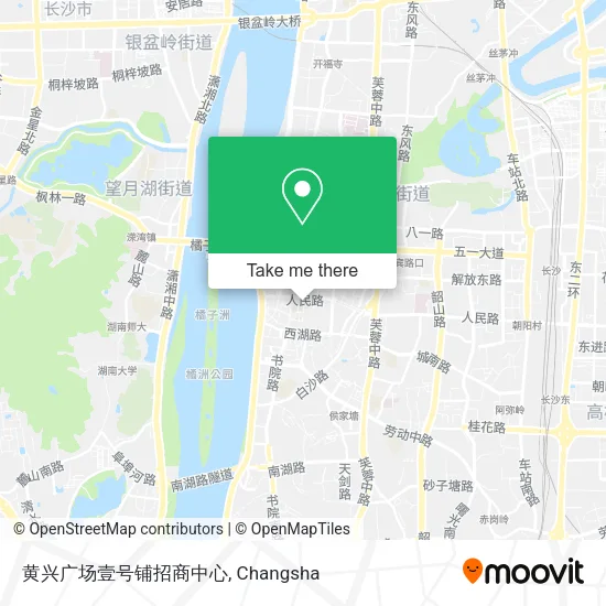 黄兴广场壹号铺招商中心 map
