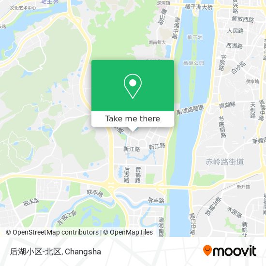 后湖小区-北区 map
