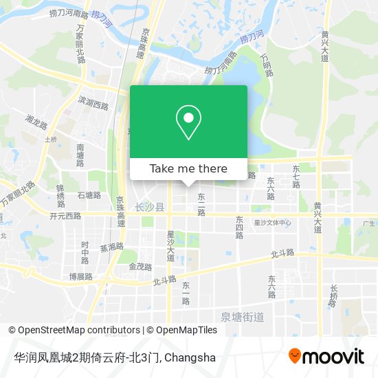 华润凤凰城2期倚云府-北3门 map