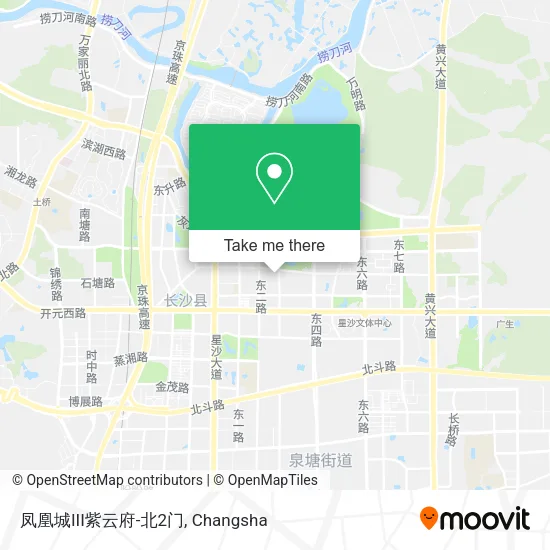 凤凰城III紫云府-北2门 map