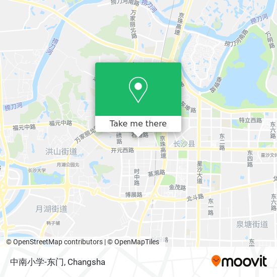 中南小学-东门 map