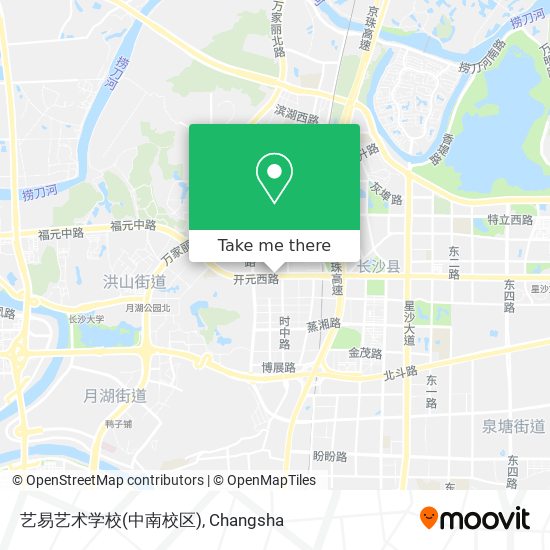艺易艺术学校(中南校区) map