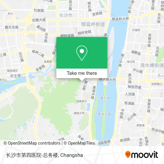 长沙市第四医院-总务楼 map