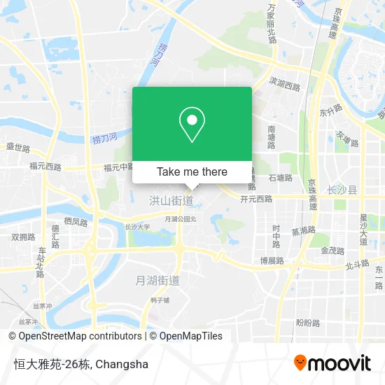 恒大雅苑-26栋 map