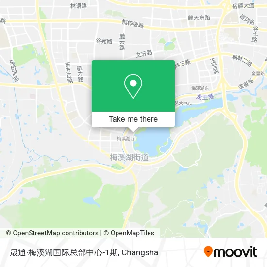 晟通·梅溪湖国际总部中心-1期 map