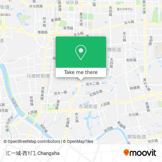 汇一城-西1门 map