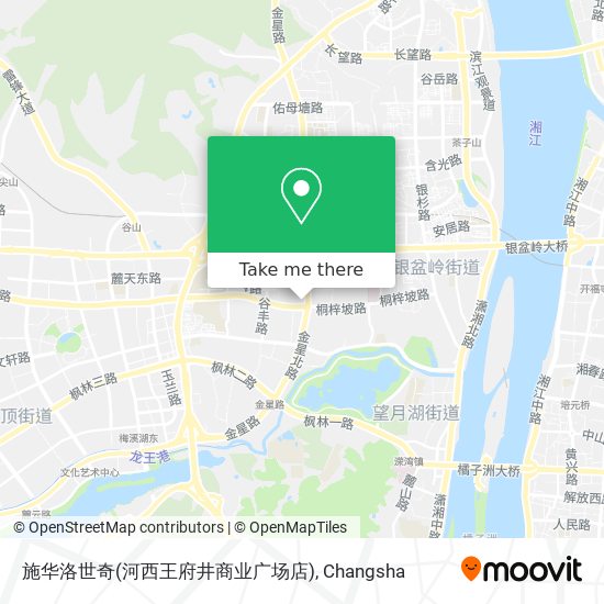 施华洛世奇(河西王府井商业广场店) map