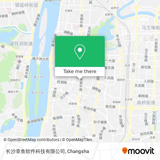 长沙章鱼软件科技有限公司 map