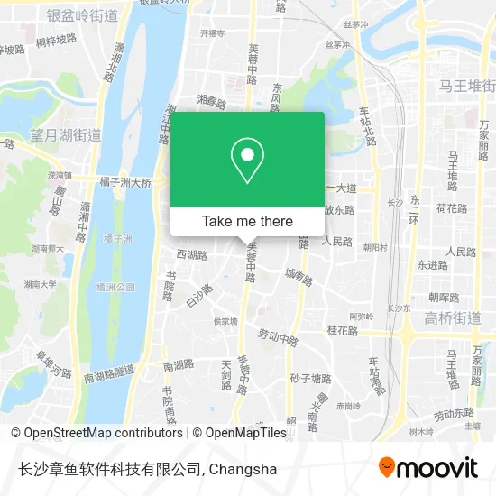长沙章鱼软件科技有限公司 map