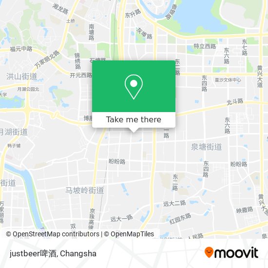justbeer啤酒 map