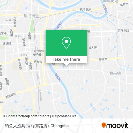 钓鱼人渔具(香樟东路店) map