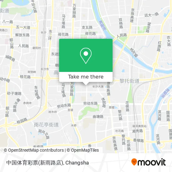 中国体育彩票(新雨路店) map