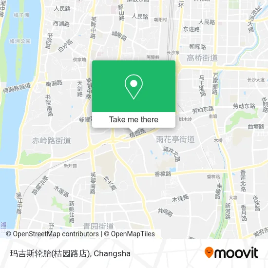 玛吉斯轮胎(桔园路店) map