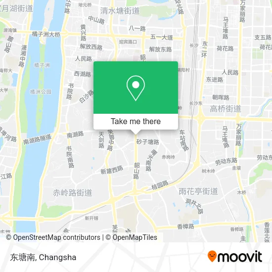 东塘南 map