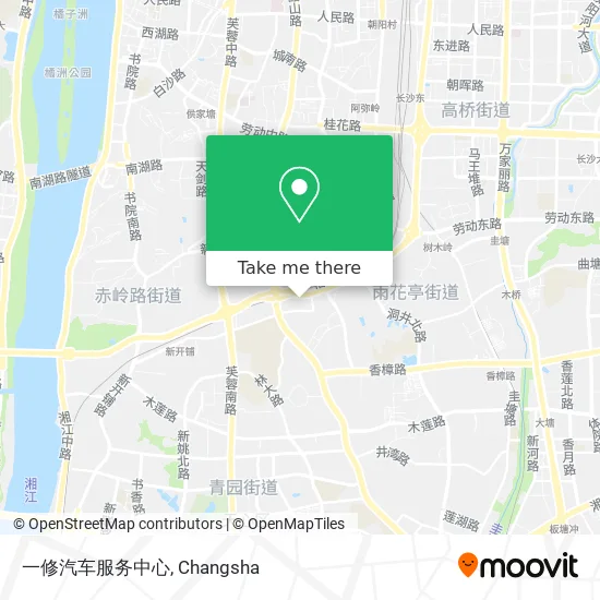 一修汽车服务中心 map