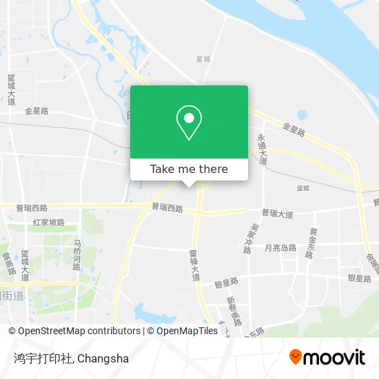 鸿宇打印社 map