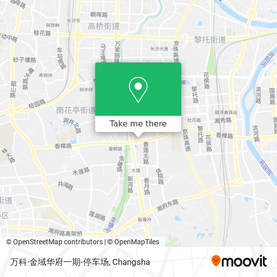 万科·金域华府一期-停车场 map