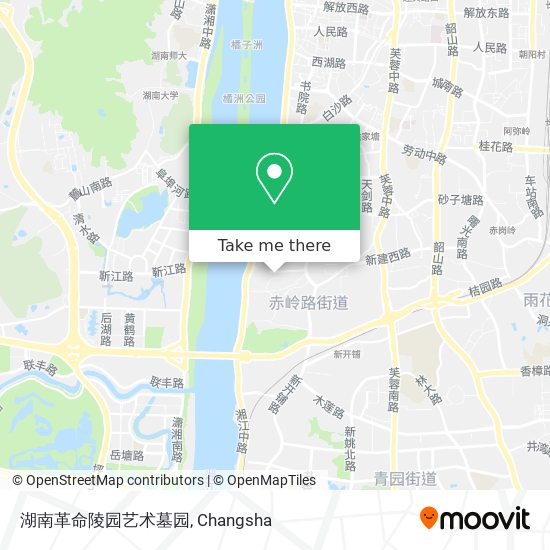 湖南革命陵园艺术墓园 map