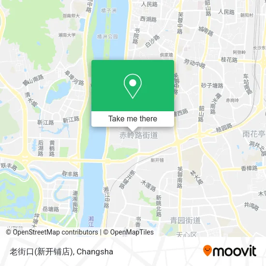 老街口(新开铺店) map