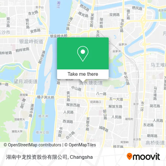 湖南中龙投资股份有限公司 map