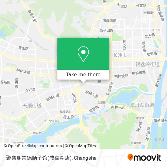 聚鑫朋常德肠子馆(咸嘉湖店) map