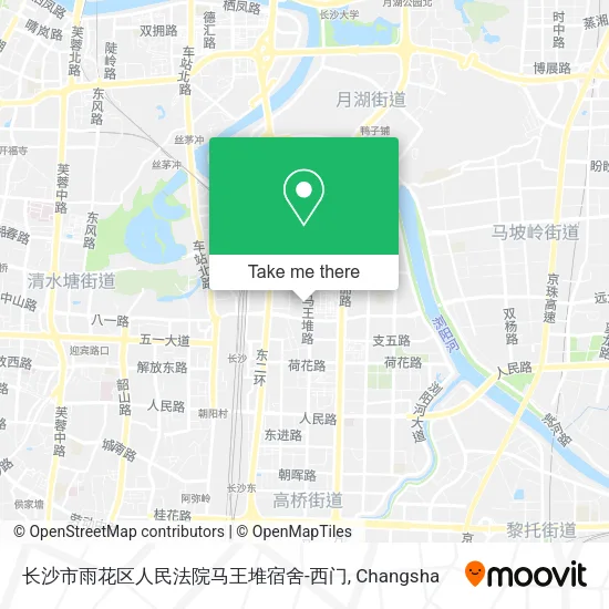 长沙市雨花区人民法院马王堆宿舍-西门 map